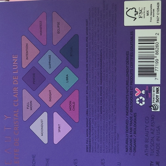 Aethr Beauty Moonlight Crystal Palette - Picture 7 of 7